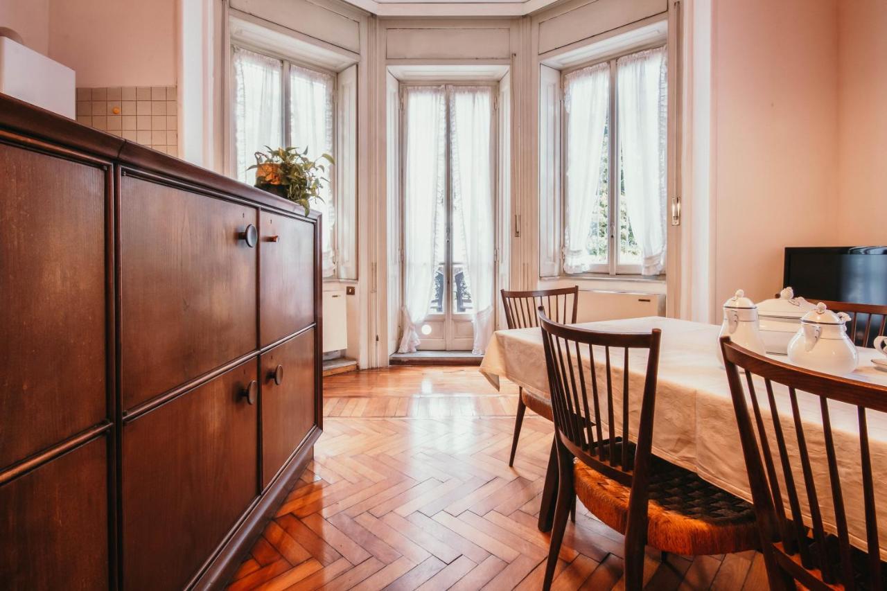 Library Apartment - Villa Candela Stresa Esterno foto