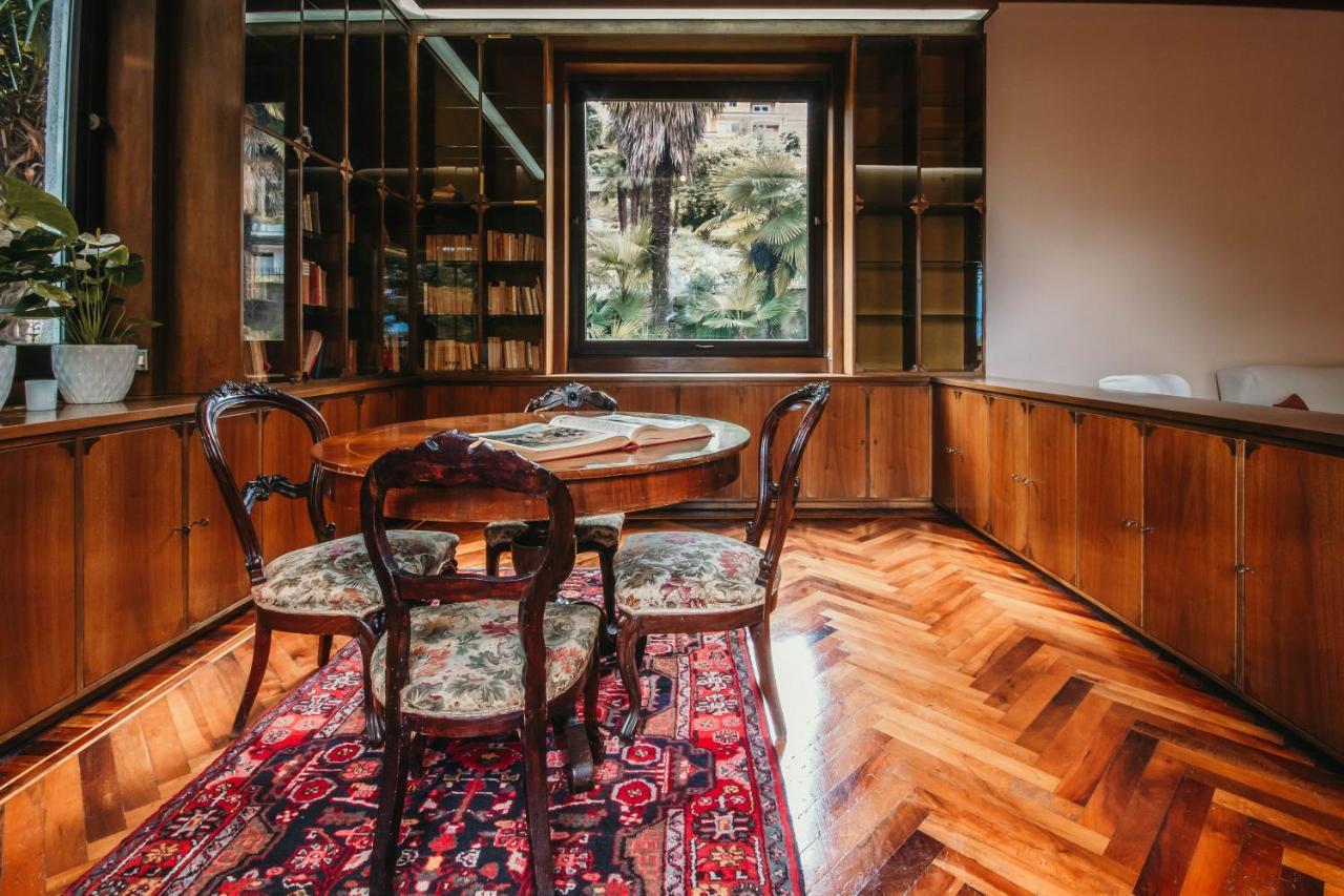 Library Apartment - Villa Candela Stresa Esterno foto