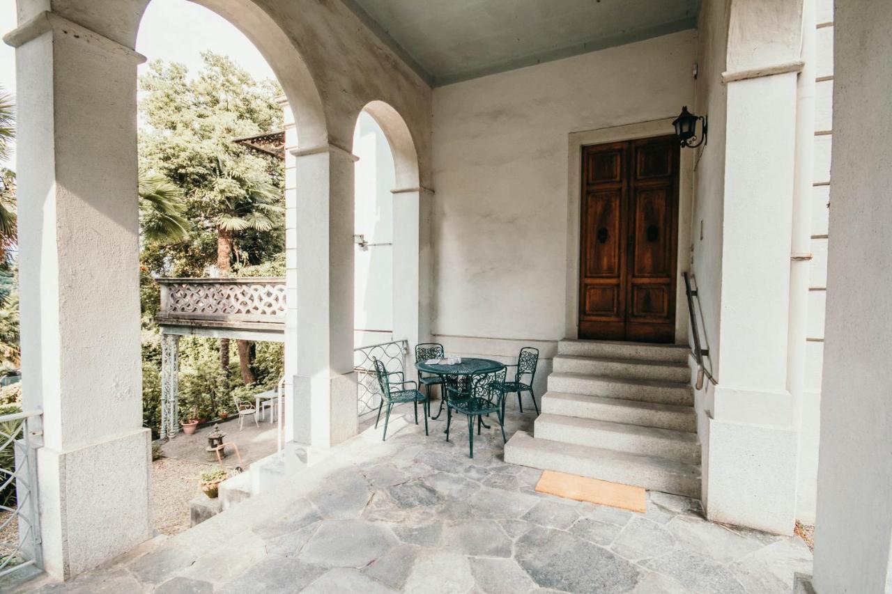 Library Apartment - Villa Candela Stresa Esterno foto
