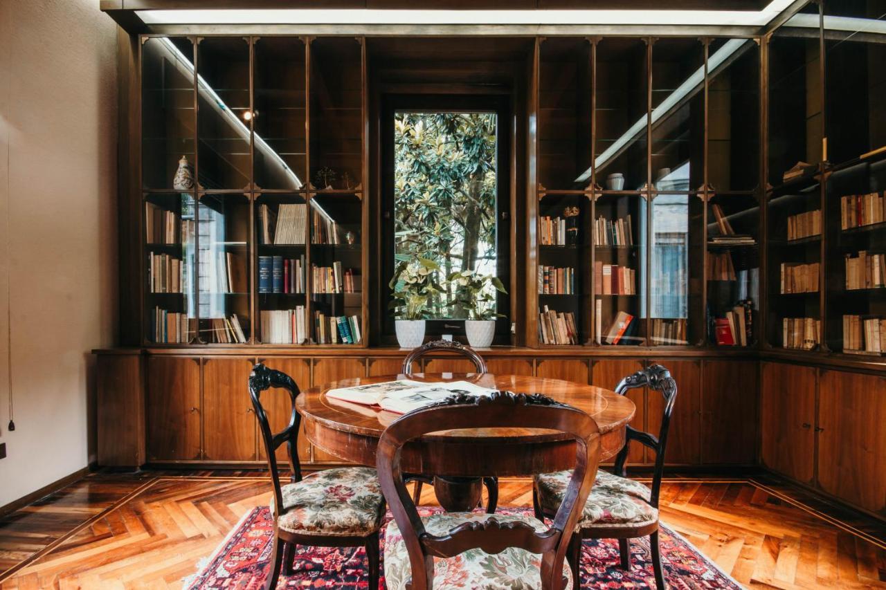 Library Apartment - Villa Candela Stresa Esterno foto